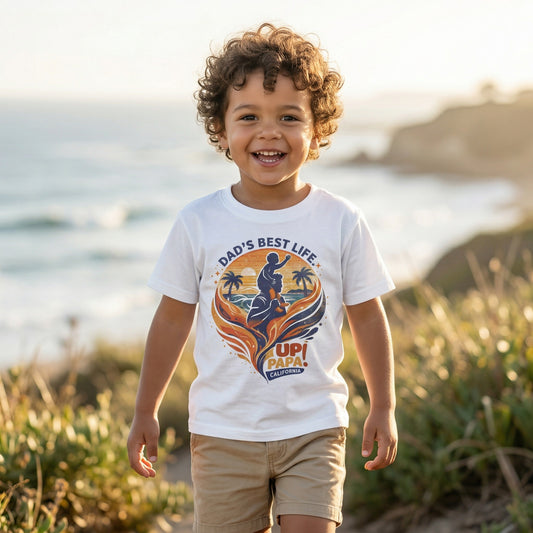 Up Papa™ Kid Life Tee — California Classic